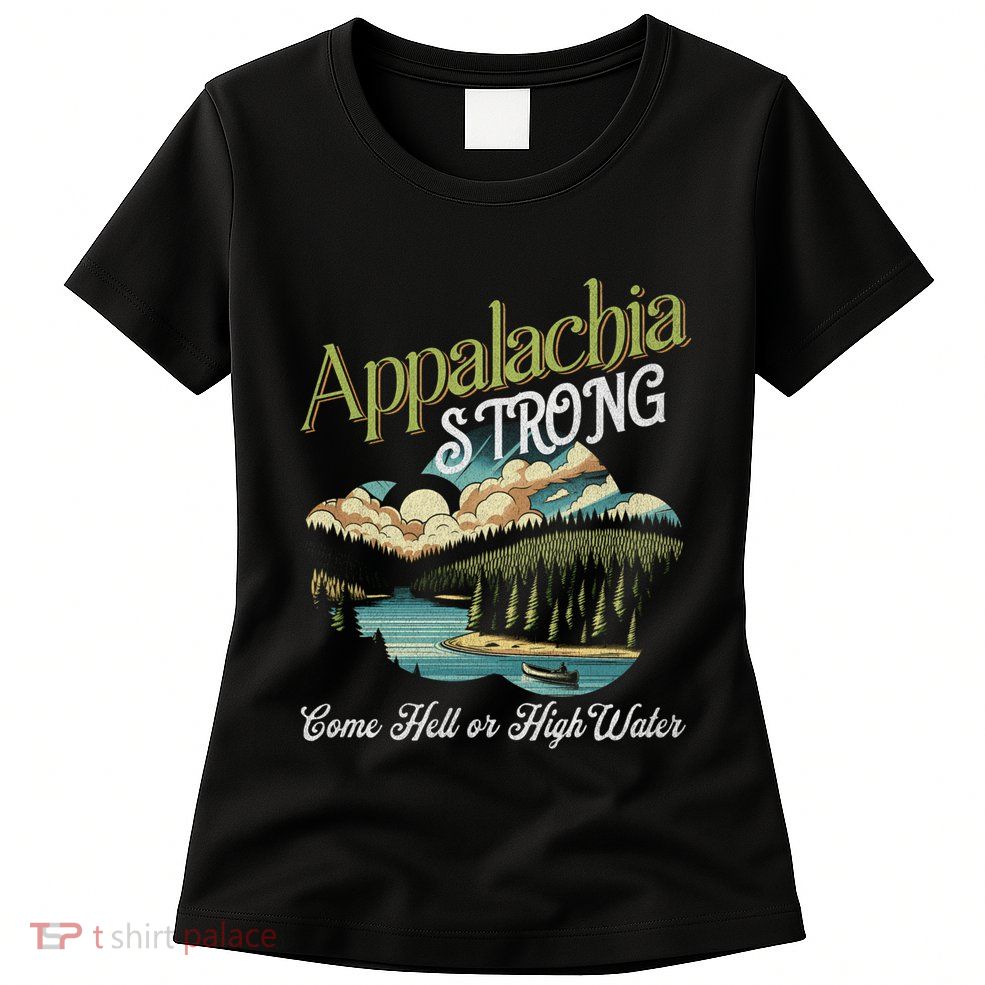 Appalachia Strong Nc Mountains Womens T-Shirt