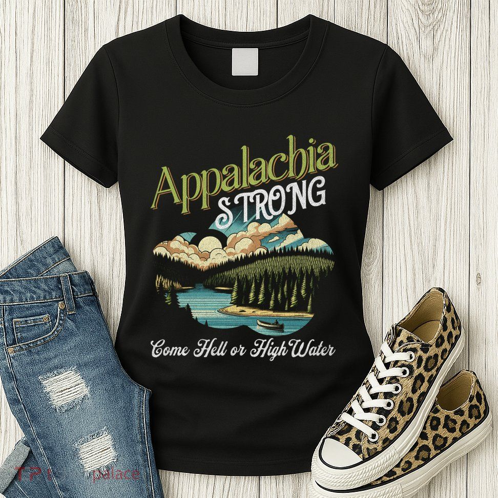 Appalachia Strong Nc Mountains Womens T-Shirt