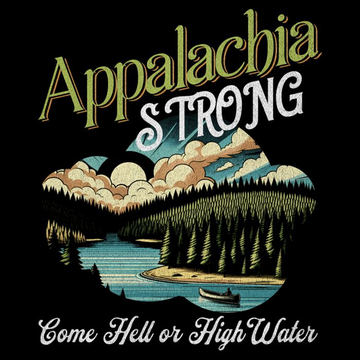 Appalachia Strong Nc Mountains Short Acrylic Beanie
