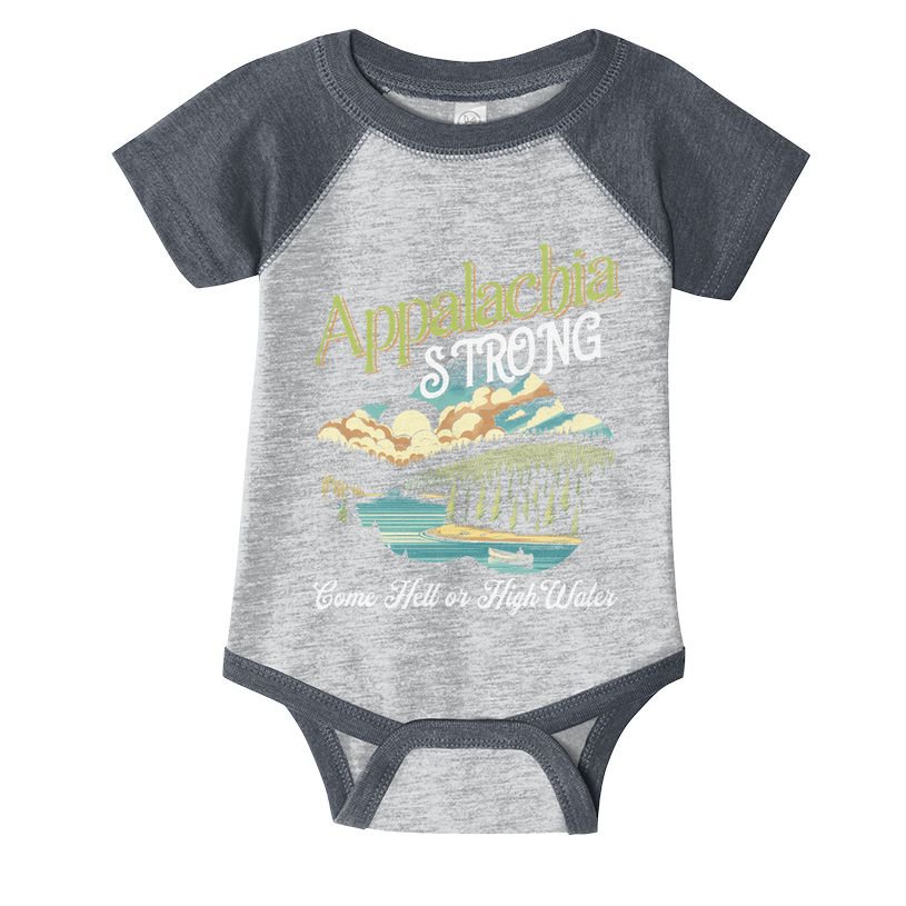 Appalachia Strong Nc Mountains Infant Baby Jersey Bodysuit