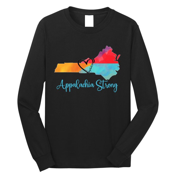 Appalachia Strong Nc Mountains Long Sleeve Shirt