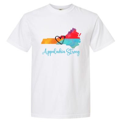 Appalachia Strong Nc Mountains Garment-Dyed Heavyweight T-Shirt