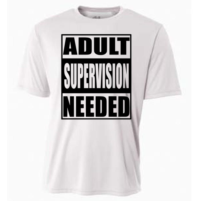 Adult Supervision Needed Cooling Performance Crew T-Shirt