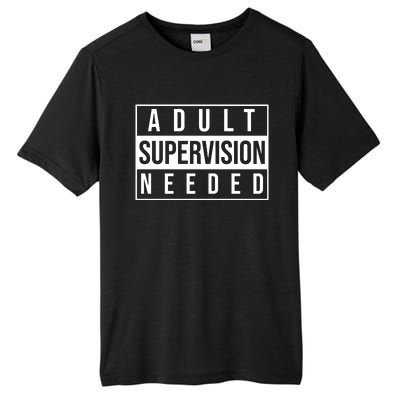 Adult Supervision Needed Tall Fusion ChromaSoft Performance T-Shirt