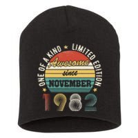 Awesome Since November 1982 – Happy Birthday Short Acrylic Beanie