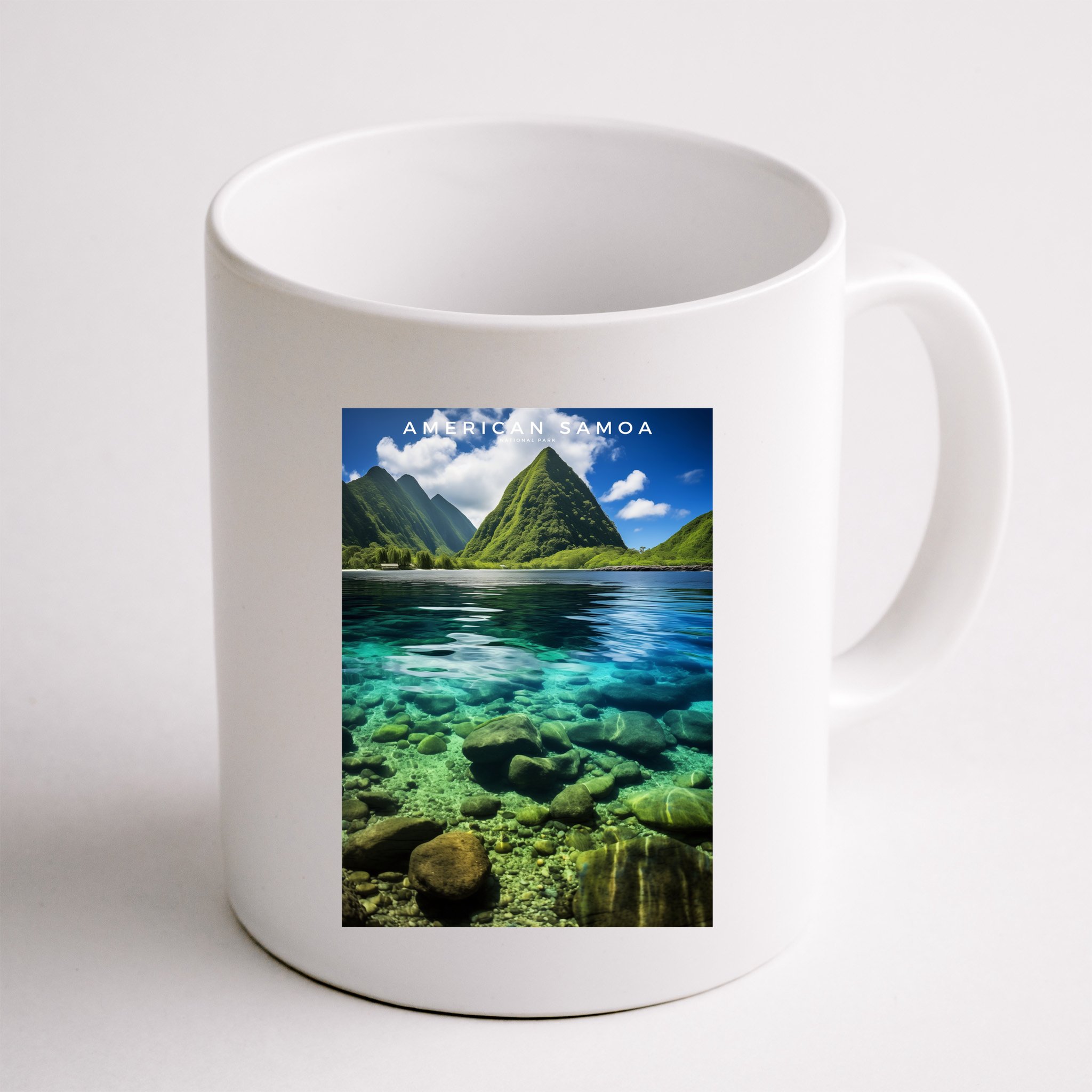 American Samoa National Park Photograph Design Mug
