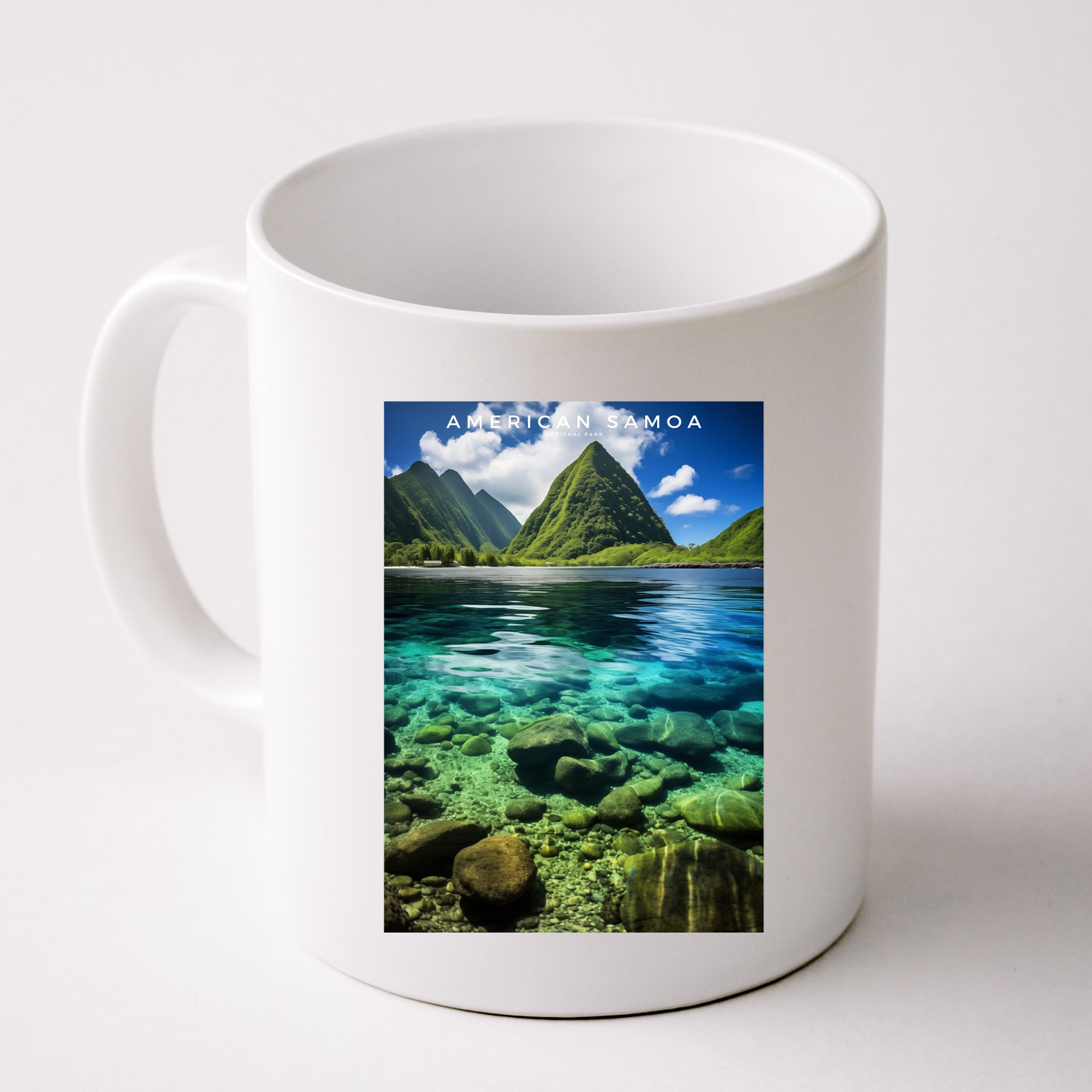 American Samoa National Park Photograph Design Mug