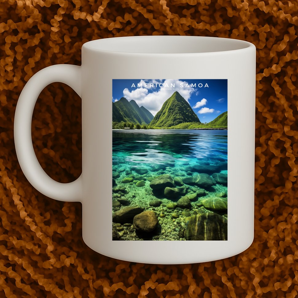 American Samoa National Park Photograph Design Mug