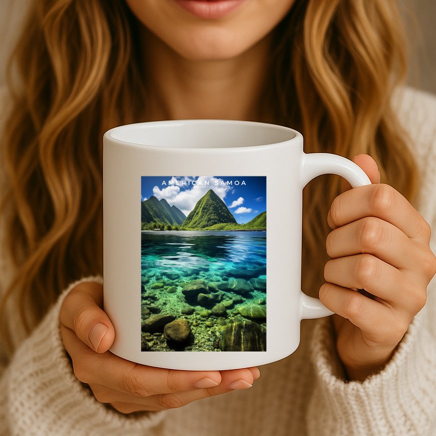 American Samoa National Park Photograph Design Mug