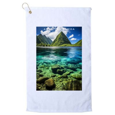 American Samoa National Park Photograph Design Golf Towel
