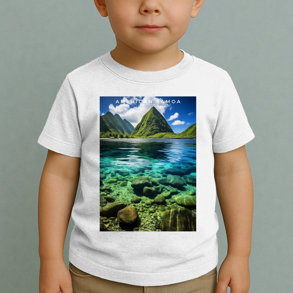American Samoa National Park Photograph Design Toddler T-Shirt