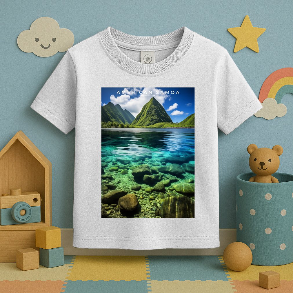 American Samoa National Park Photograph Design Toddler T-Shirt