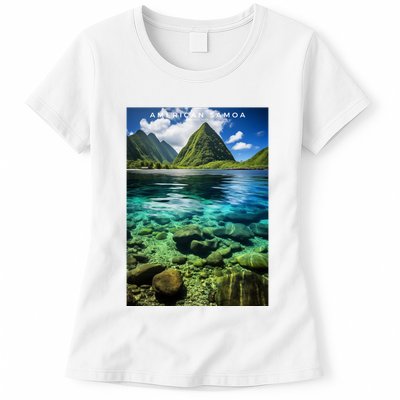 American Samoa National Park Photograph Design Womens T-Shirt