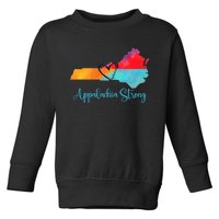 Appalachia Strong Nc Mountains Toddler Sweatshirt