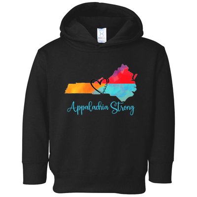 Appalachia Strong Nc Mountains Toddler Hoodie