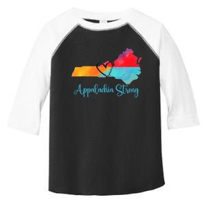 Appalachia Strong Nc Mountains Toddler Fine Jersey T-Shirt