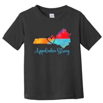 Appalachia Strong Nc Mountains Toddler T-Shirt