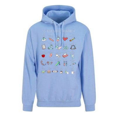 Abc School Nurse Alphabet Nurse Appreciation Nurse Educator Unisex Surf Hoodie