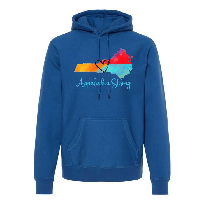 Appalachia Strong Nc Mountains Premium Hoodie