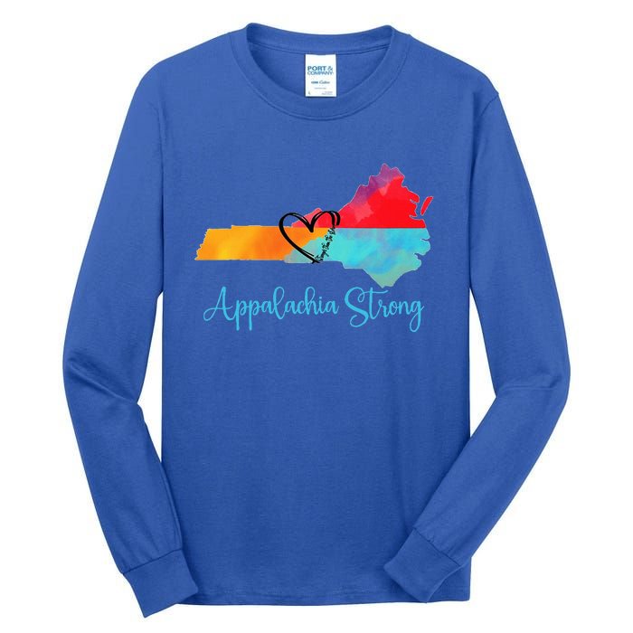 Appalachia Strong Nc Mountains Tall Long Sleeve T-Shirt