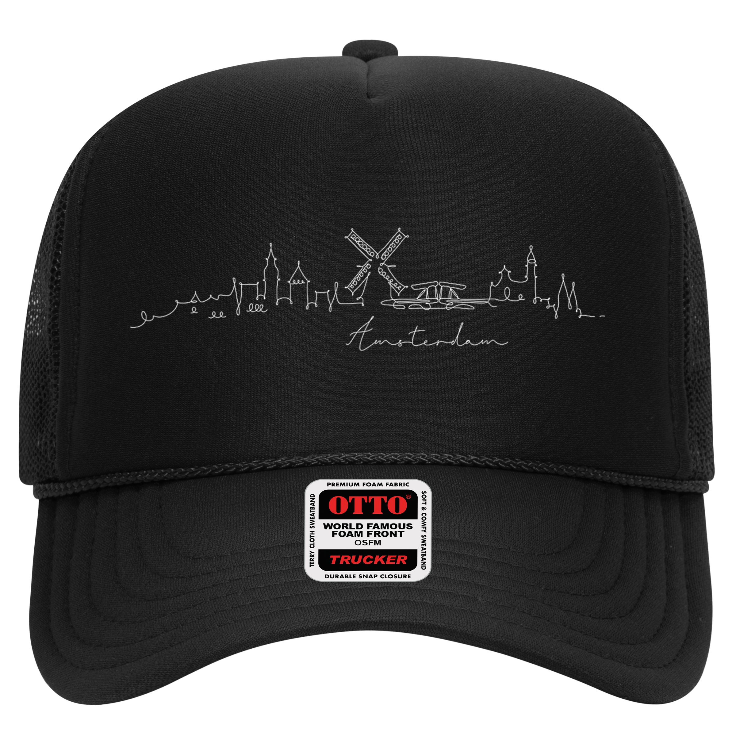 Amsterdam Skyline Netherlands Holand Amsterdam Hat