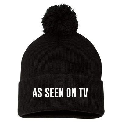 As Seen On Tv Pom Pom 12in Knit Beanie