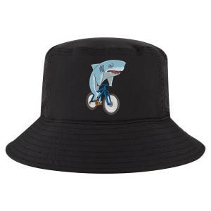 A Shark On A Bike Is A Fitness Beast Gift Cool Comfort Performance Bucket Hat