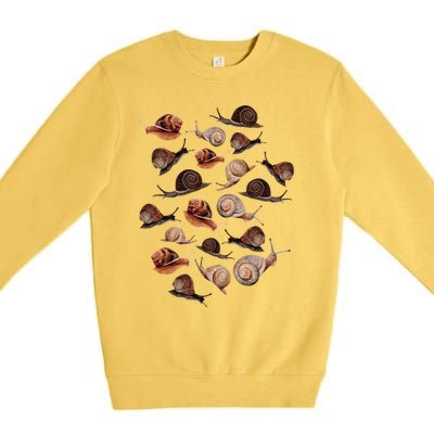 A Slew Of Snails Premium Crewneck Sweatshirt