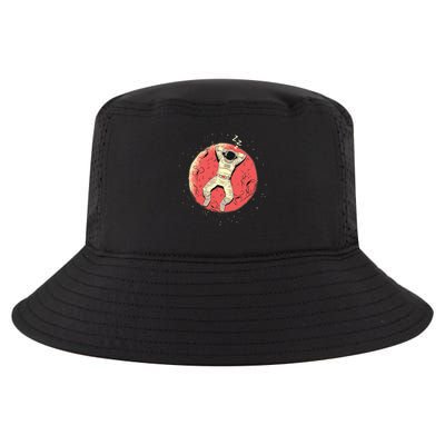 Astronaut Sleeping On Moon Cool Comfort Performance Bucket Hat