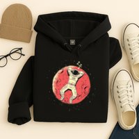 Astronaut Sleeping On Moon Hoodie