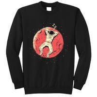 Astronaut Sleeping On Moon Sweatshirt