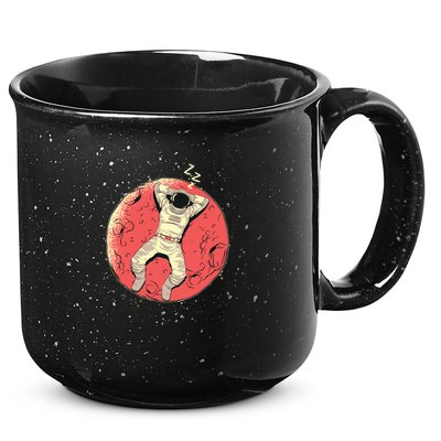 Astronaut Sleeping On Moon 15oz Campfire Ceramic Mug