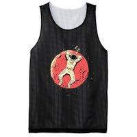 Astronaut Sleeping On Moon Mesh Reversible Basketball Jersey Tank