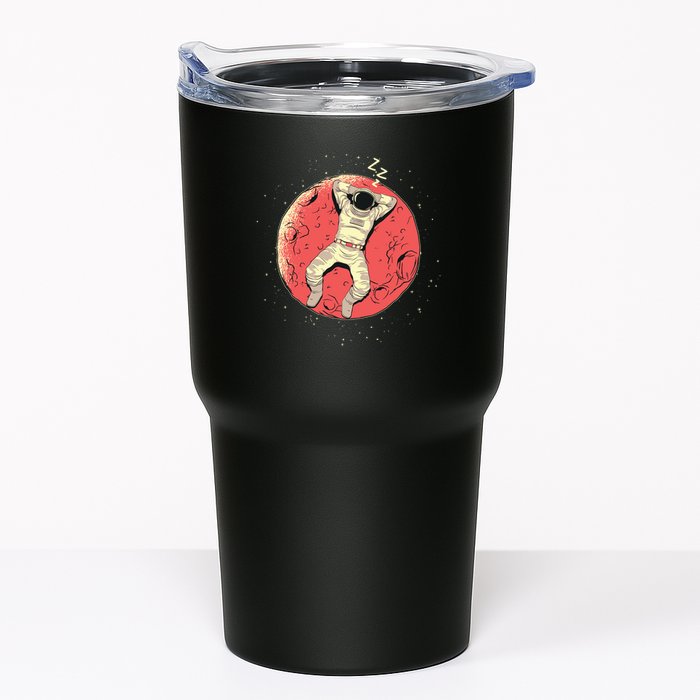 Astronaut Sleeping On Moon Tumbler