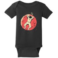 Astronaut Sleeping On Moon Baby Bodysuit