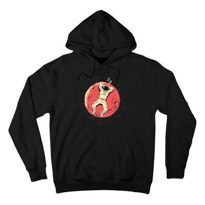 Astronaut Sleeping On Moon Tall Hoodie