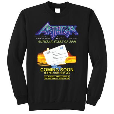 Anthrax Scare Of 2001 Tall Sweatshirt