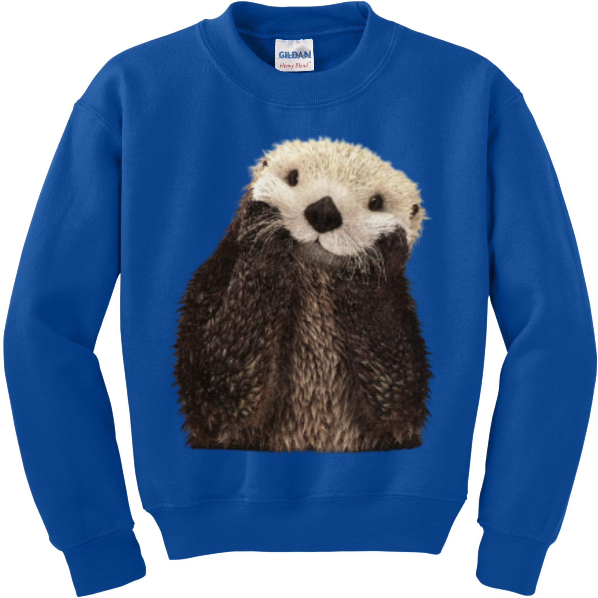 Adorable Sea Otter Gift Kids Sweatshirt