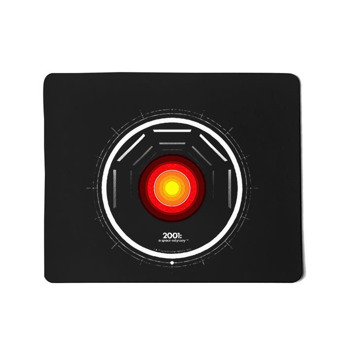 A S.P.A.C.E O.D.Y.S.S.E.Y Hal 9000 Mousepad