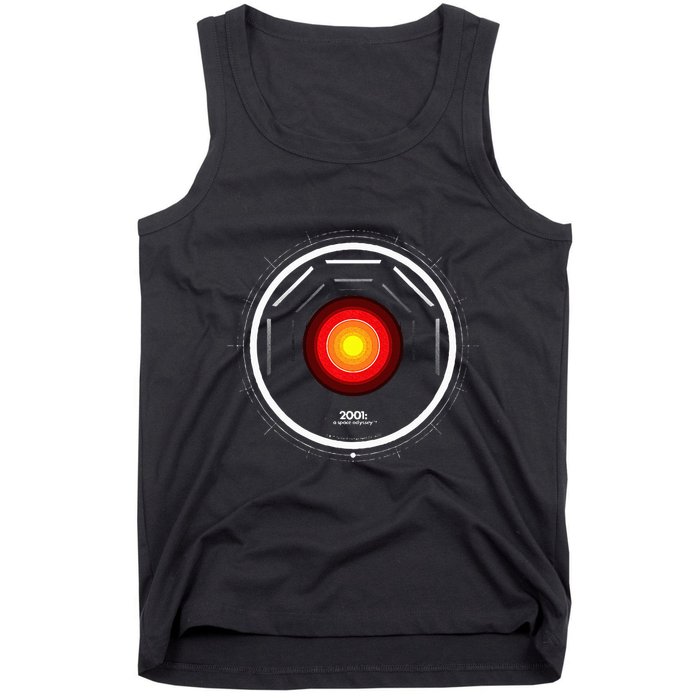 A S.P.A.C.E O.D.Y.S.S.E.Y Hal 9000 Tank Top