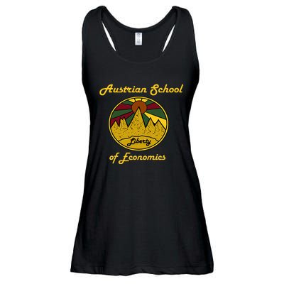 Austrian School Of Economics Capitalism And Liberty Ladies Essential Flowy Tank