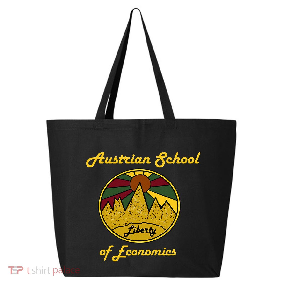 Austrian School Of Economics Capitalism And Liberty 25L Jumbo Tote