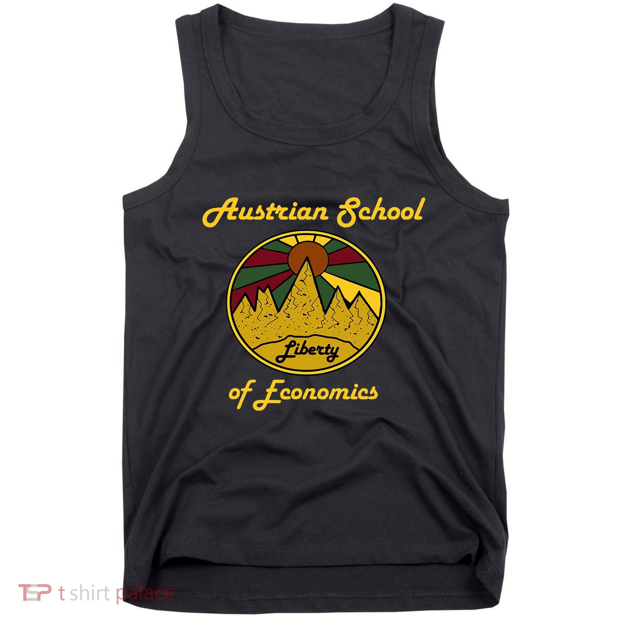 Austrian School Of Economics Capitalism And Liberty Tank Top