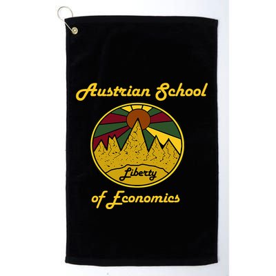 Austrian School Of Economics Capitalism And Liberty Golf Towel