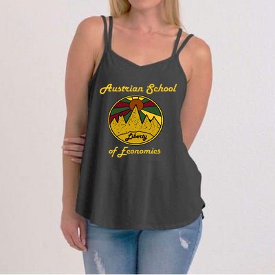 Austrian School Of Economics Capitalism And Liberty Women's Strappy Tank