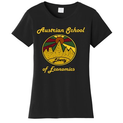 Austrian School Of Economics Capitalism And Liberty Women's T-Shirt