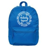 Activity Squad Office Staff Team Appreciation Meaningful Gift 16 in Basic Backpack