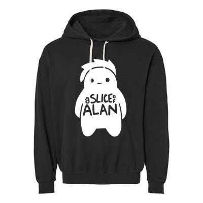A Slice Of Alan Garment-Dyed Fleece Hoodie