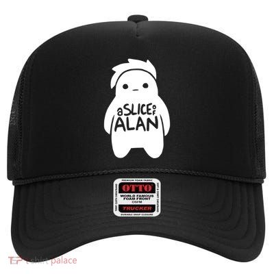 A Slice Of Alan High Crown Mesh Back Trucker Hat