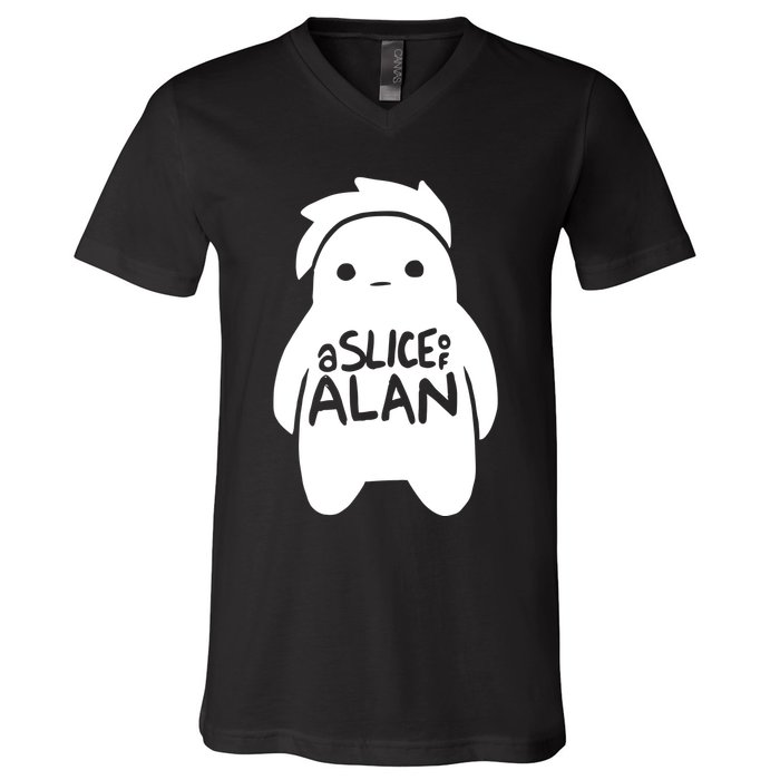 A Slice Of Alan V-Neck T-Shirt